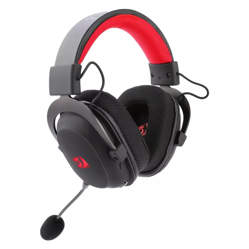 Káblové Bluetooth slúchadlá cez uši REDRAGON H510 Zeus Pro RGB – 20–20000 Hz, 1,8 m kábel, čierna