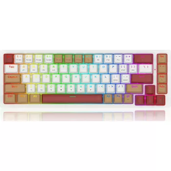 Mechanická klávesnica REDRAGON K677WLR-RGB-PRO — bezdrôtová, RGB podsvietenie
