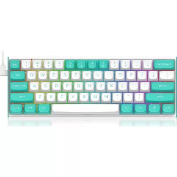 Mechanická klávesnica REDRAGON K683WB RGB — bezdrôtová Bluetooth 5.0, kompaktné rozloženie