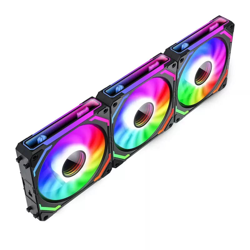 Redragon GC-F012 sada ventilátorov skrine 120 mm, balenie 3 ks