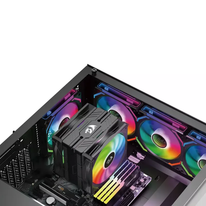 Redragon GC-F012 sada ventilátorov skrine 120 mm, balenie 3 ks