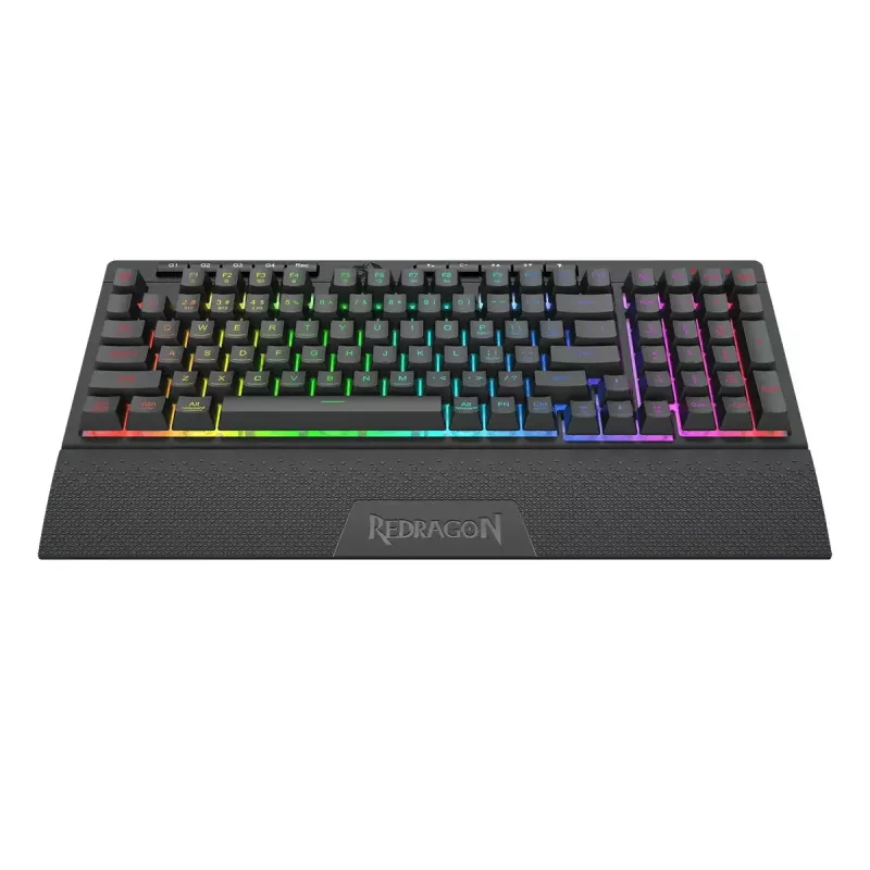 Klávesnica REDRAGON K515-RGB SHIVA 98 USB čierna membránová káblová