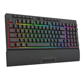 Klávesnica REDRAGON K515-RGB SHIVA 98 USB čierna membránová káblová