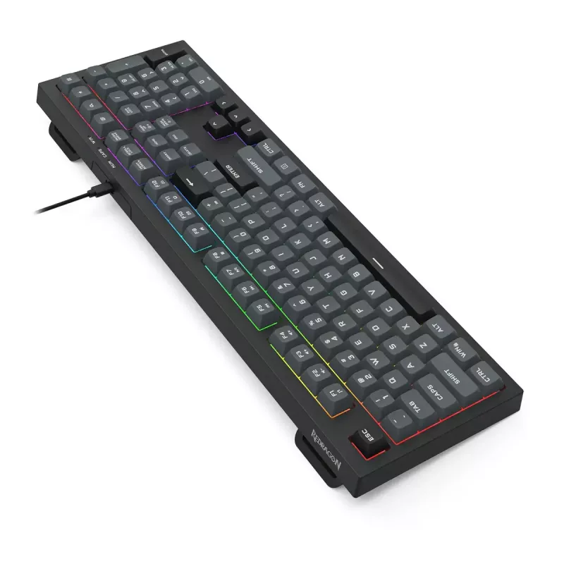Klávesnica REDRAGON K518-RGB-GB Crux káblová USB čierna membránová