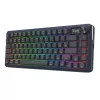 Mechanická klávesnica REDRAGON K708-RGB-PRO s USB, RF Wireless a Bluetooth, 1,5 m kábel, čierna, 0,76 kg