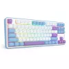 Mechanická klávesnica REDRAGON K707WBP-RGB-PRO káblová USB modrá biela