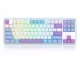 Mechanická klávesnica REDRAGON K707WBP-RGB-PRO káblová USB modrá biela