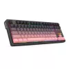 Mechanická klávesnica REDRAGON Antonium Pro K728SP-RGB-PRO — USB, RF Wireless, Bluetooth, čierna/ružová