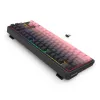 Mechanická klávesnica REDRAGON Antonium Pro K728SP-RGB-PRO — USB, RF Wireless, Bluetooth, čierna/ružová