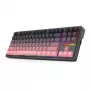 Mechanická klávesnica REDRAGON Antonium Pro K728SP-RGB-PRO — USB, RF Wireless, Bluetooth, čierna/ružová