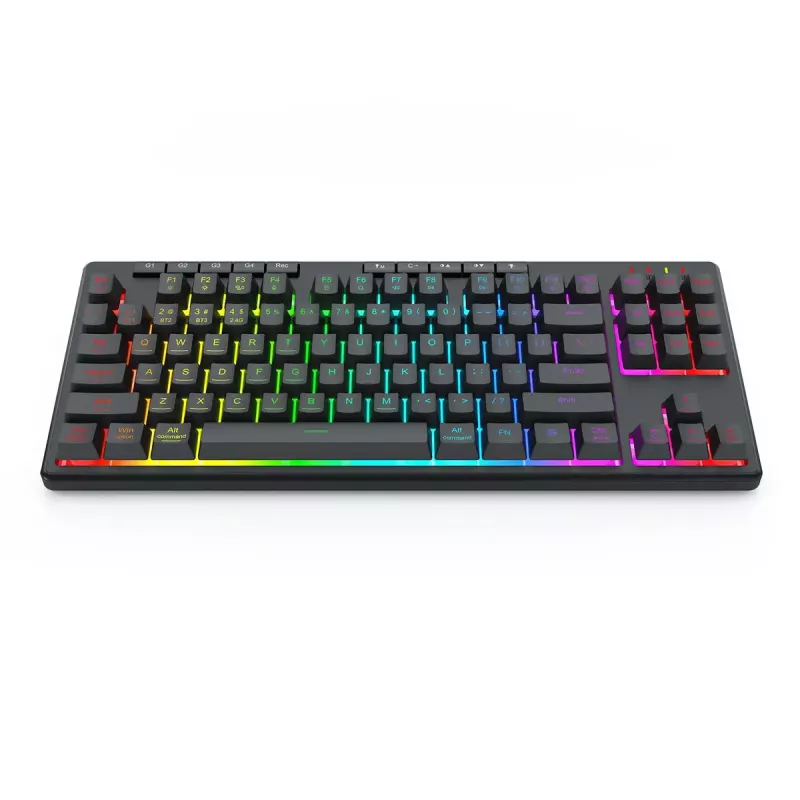 REDRAGON K516RGB-PRO SHIVA PRO 87 klávesnica USB RF Wireless Bluetooth čierna