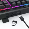 REDRAGON K516RGB-PRO SHIVA PRO 87 klávesnica USB RF Wireless Bluetooth čierna