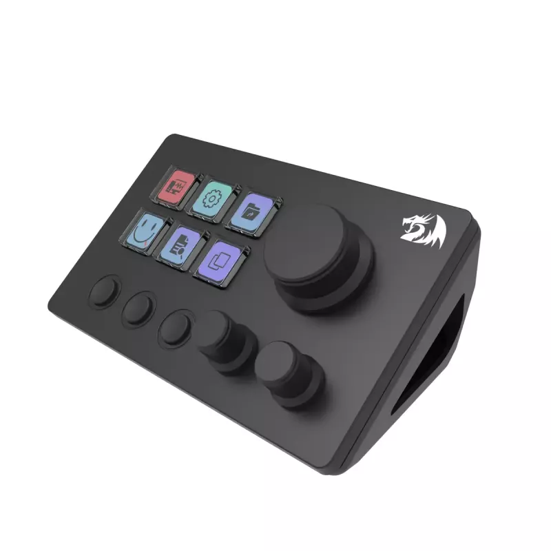 Ovládač pre live content creation REDRAGON SS-551 čierny 131mm x 80,2mm x 68,4mm