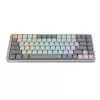 Mechanická klávesnica REDRAGON K652GG-RGB-PRO káblová bezdrôtová Bluetooth sivá