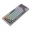 Mechanická klávesnica REDRAGON K652GG-RGB-PRO káblová bezdrôtová Bluetooth sivá