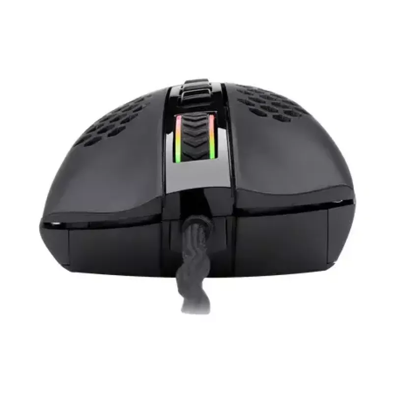 Káblová herná myš REDRAGON M808-RGB Storm — USB Type-C, čierna, 85 g