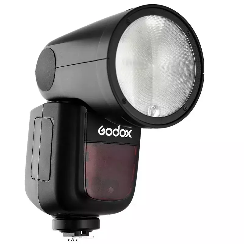 Kompaktný blesk Godox V1-C čierny 1,5 s doba nabíjania 420 g