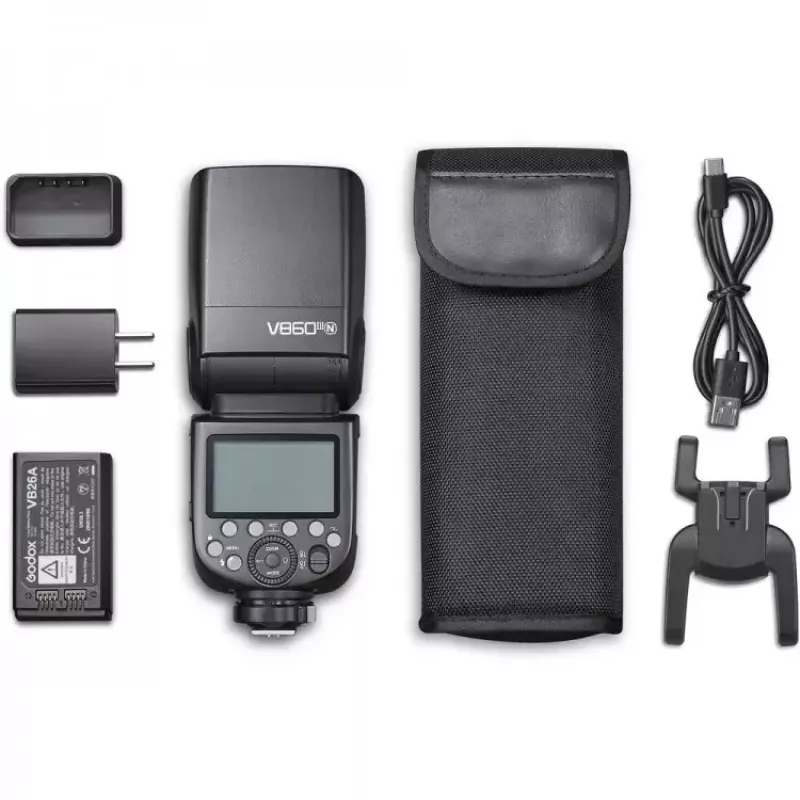 Slave blesk Godox Ving V860III čierny 1,5 s doba recyklácie 530 g