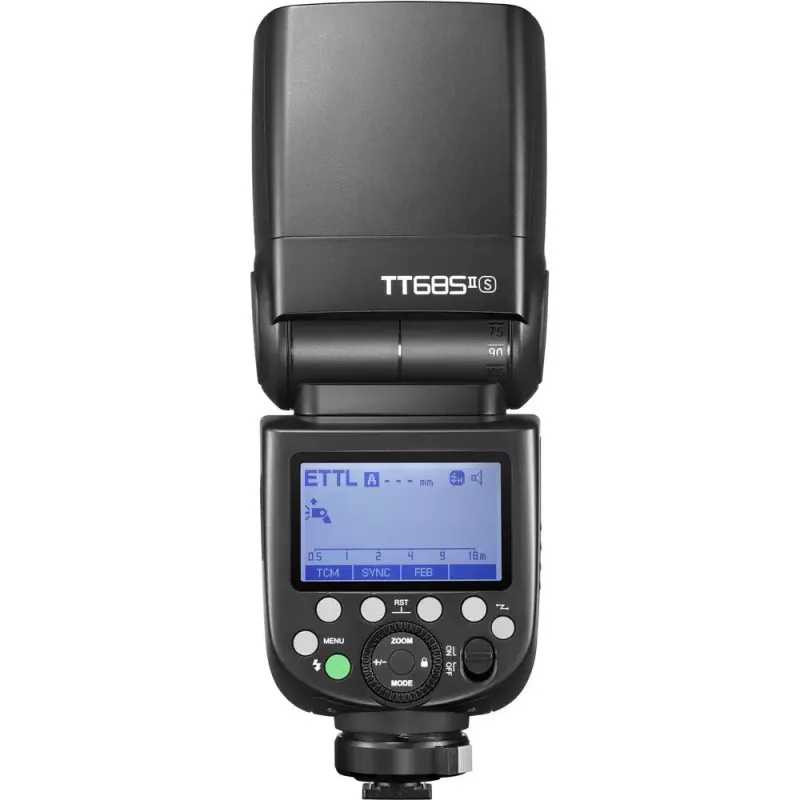 Blesk na kameru Godox TT685 II čierny 20000 s doba recyklácie AA batéria