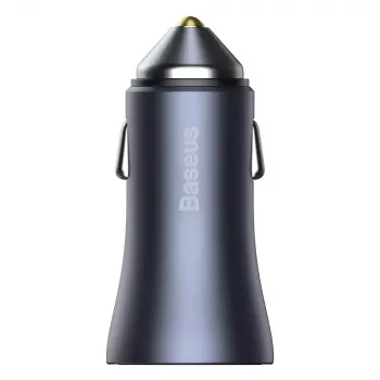 Auto nabíjačka Baseus TZCCJD-0G 40W tmavosivá — USB napájací zdroj do auta, 40W výstup