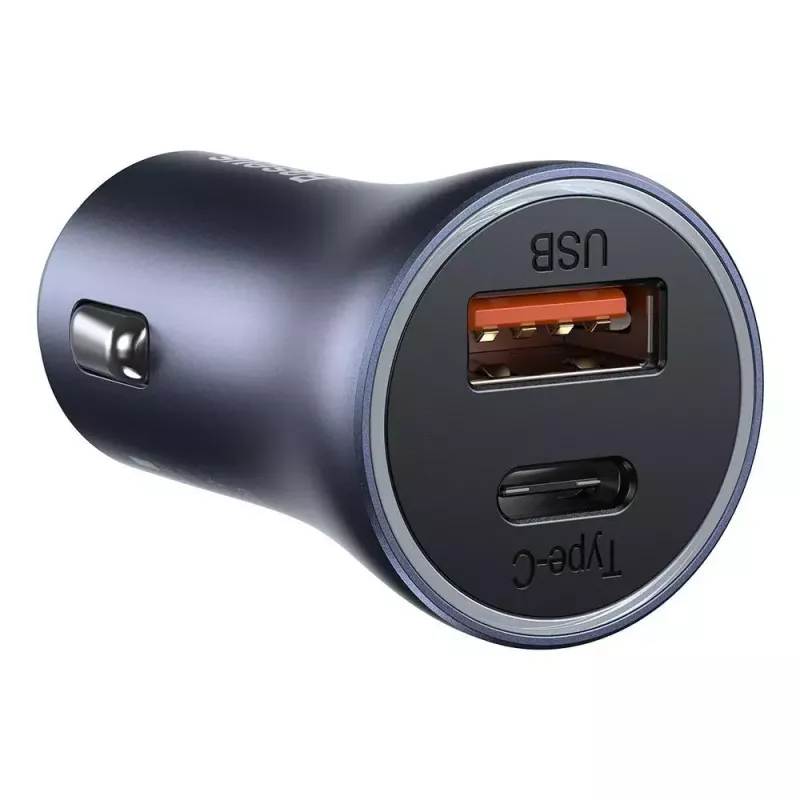 Auto nabíjačka Baseus TZCCJD-0G 40W tmavosivá — USB napájací zdroj do auta, 40W výstup