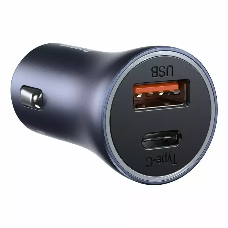 Auto nabíjačka Baseus TZCCJD-0G 40W tmavosivá — USB napájací zdroj do auta, 40W výstup