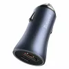 Auto nabíjačka Baseus TZCCJD-0G 40W tmavosivá — USB napájací zdroj do auta, 40W výstup
