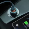 Auto nabíjačka Baseus TZCCJD-0G 40W tmavosivá — USB napájací zdroj do auta, 40W výstup