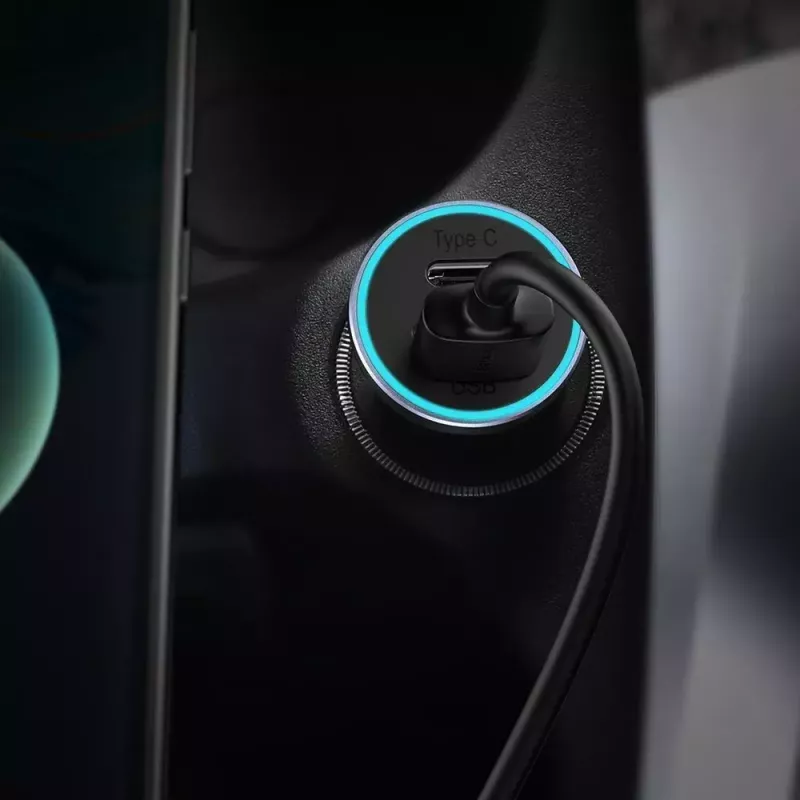 Auto nabíjačka Baseus TZCCJD-0G 40W tmavosivá — USB napájací zdroj do auta, 40W výstup