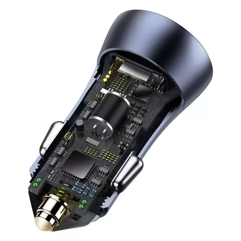 Auto nabíjačka Baseus TZCCJD-0G 40W tmavosivá — USB napájací zdroj do auta, 40W výstup