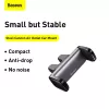 Aktívny držiak Baseus Steel Cannon mobilný telefón čierny strieborný