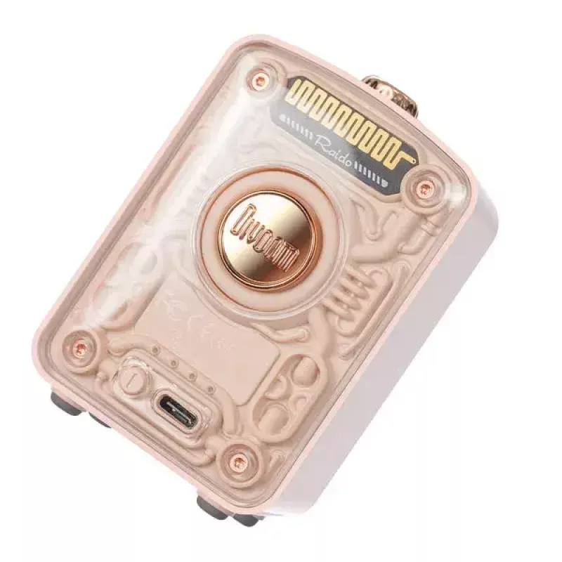 Divoom Fairy-OK prenosný Bluetooth karaoke reproduktor s mikrofónom, ružový