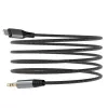 DUDAO audio kábel Lightning - minikonektor 3,5 mm, 1 m, sivý L11PRO