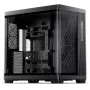 PC skriňa Jonsbo TK-4 Midi-Tower ATX s bočnicou z tvrdeného skla, čierna