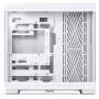 PC skriňa Jonsbo TK-4 WHITE Midi-Tower ATX s tvrdeným sklom, biela
