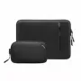 Sada puzdier Tomtoc TOM-A13-C12D pre 13 palcov MacBook Pro/Air — čierna