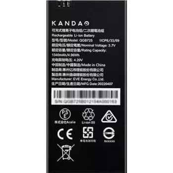 Lítium-iónová batéria do kamery KanDao QooCam EGO QGB725 1200mAh