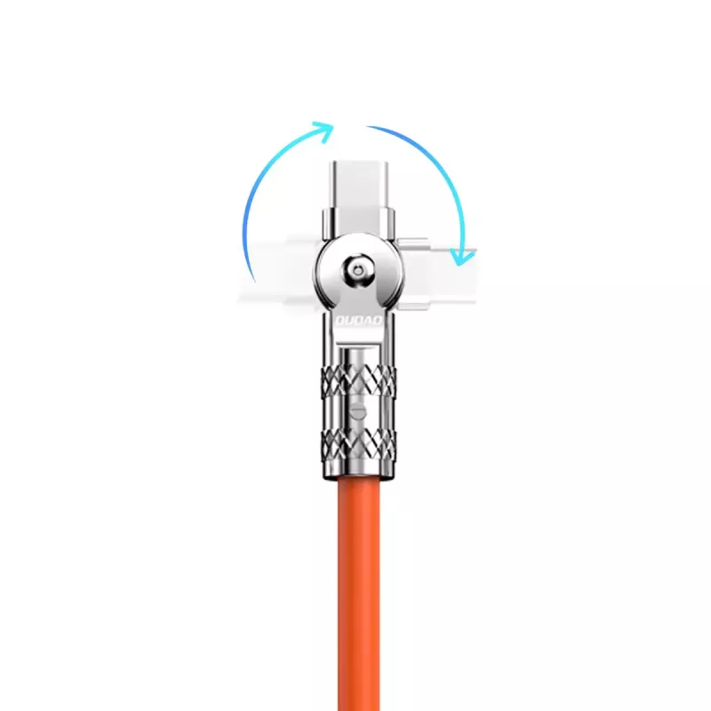 Kábel USB na Lightning Dudao L24AL — 1 m, USB-A na Lightning, oranžový