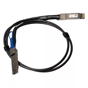 DAC kábel MikroTik DDQ+DA0001 1 m QSFP-DD čierny
