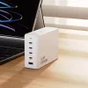 Nabíjačka DUDAO A228EU 228 Watt GaN 4x USB-C 1x USB-A
