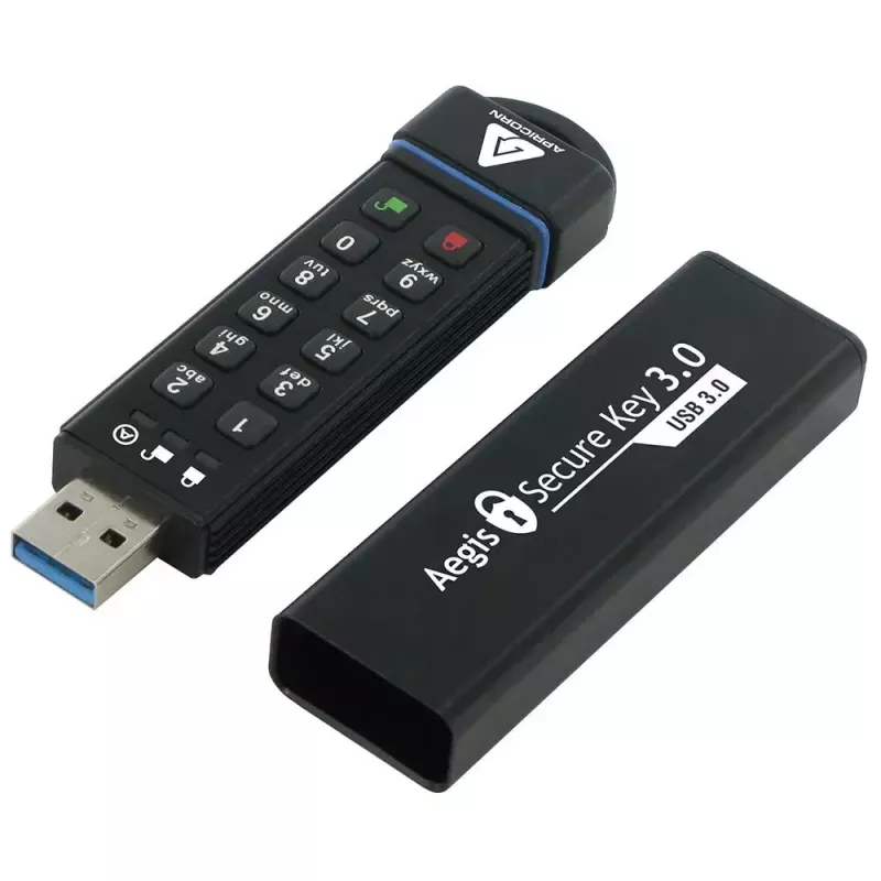 USB flash disk Apricorn 240 GB USB Type-A Aegis Secure Key 3.0