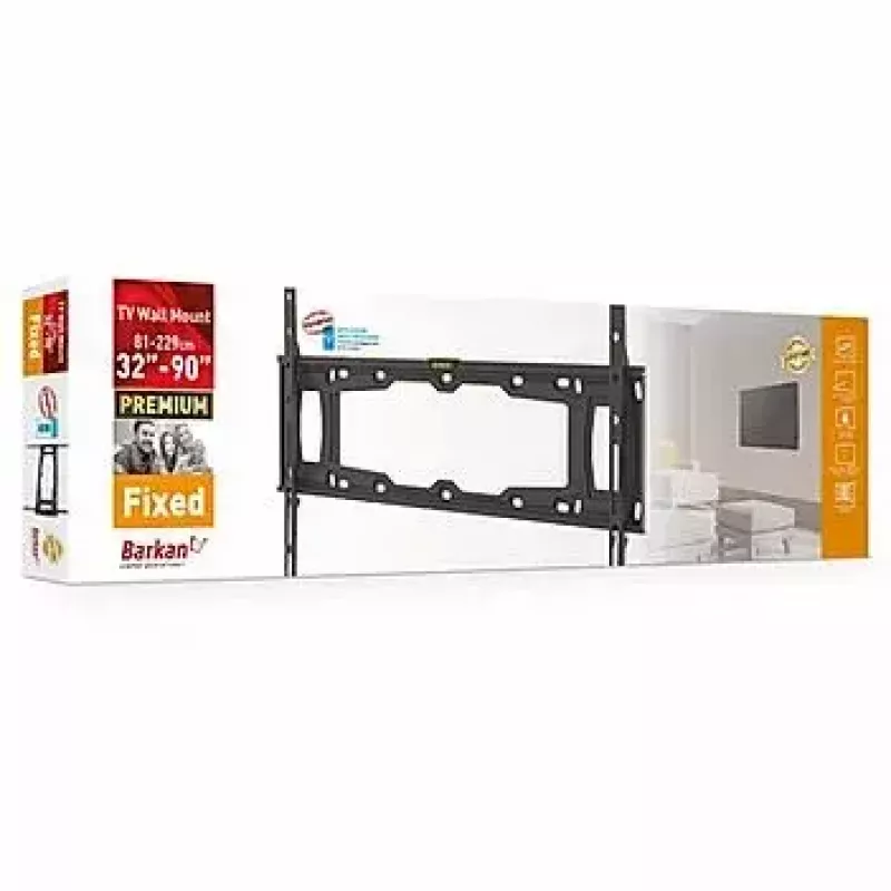 Barkan Mounting Systems E400+ držiak na TV 2,29 m čierny 60 kg