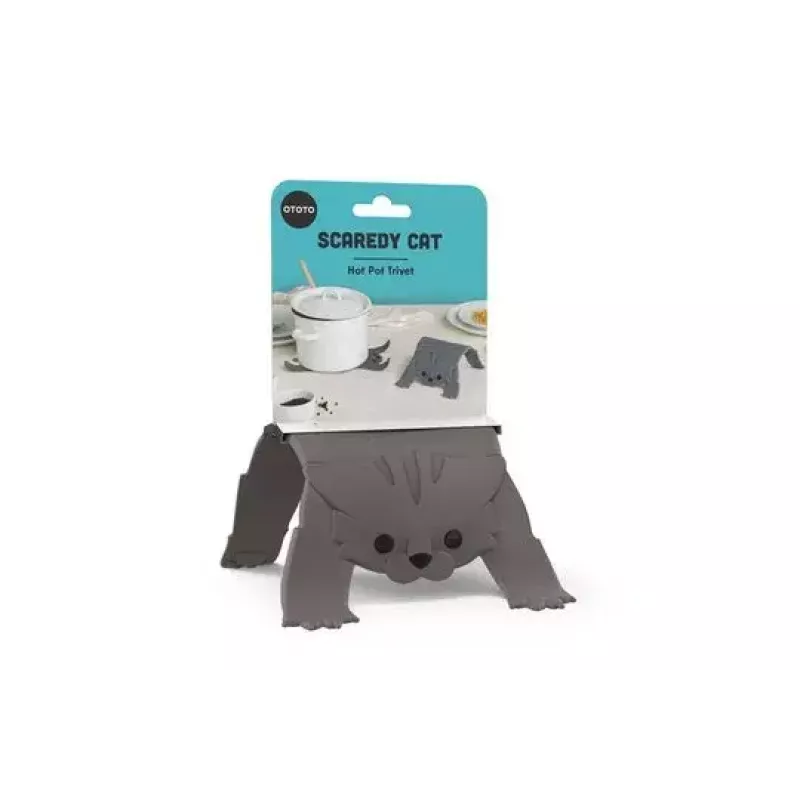 Podložka pod hrniec Ototo Design Scaredy Cat silikón 139,7x266,7x5,08 mm