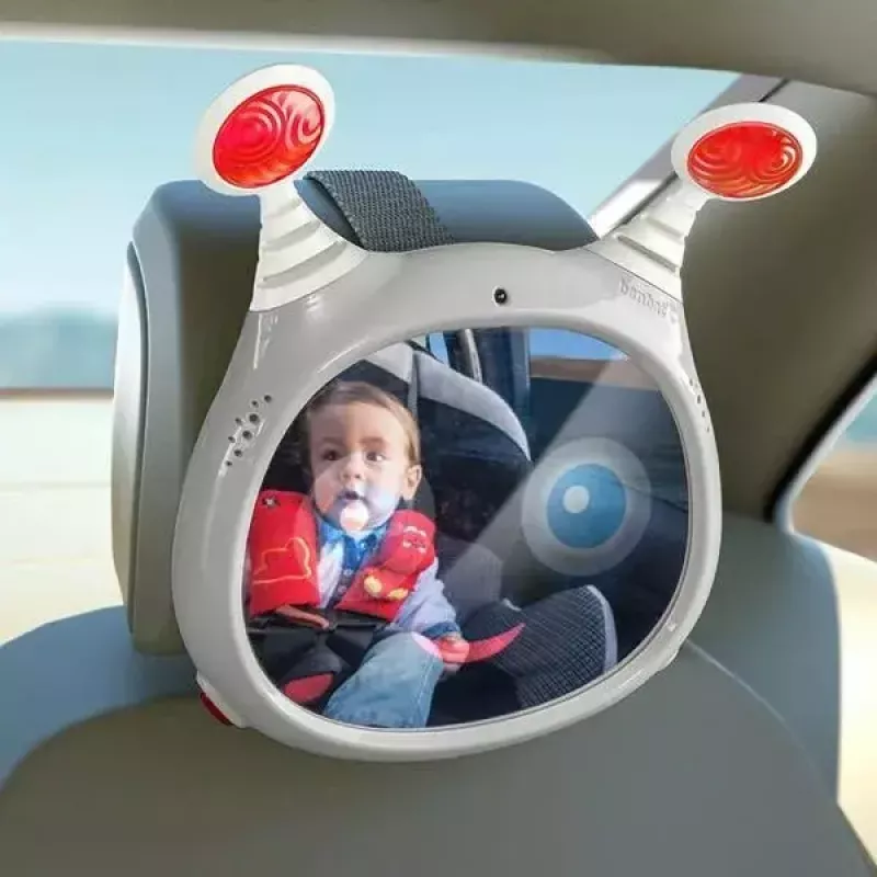 Detské autozrkadlo Benbat OLY sivé chlapec/dievča