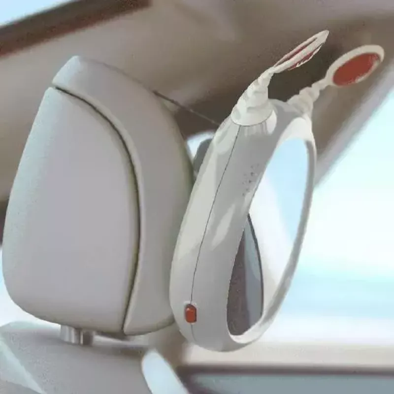 Detské autozrkadlo Benbat OLY sivé chlapec/dievča