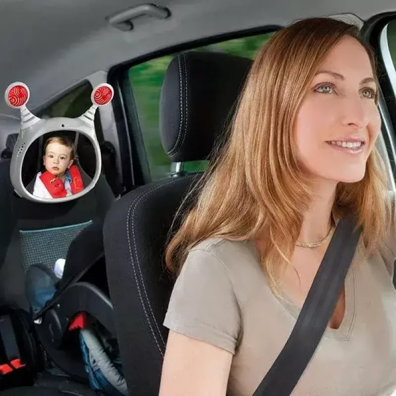 Detské autozrkadlo Benbat OLY sivé chlapec/dievča