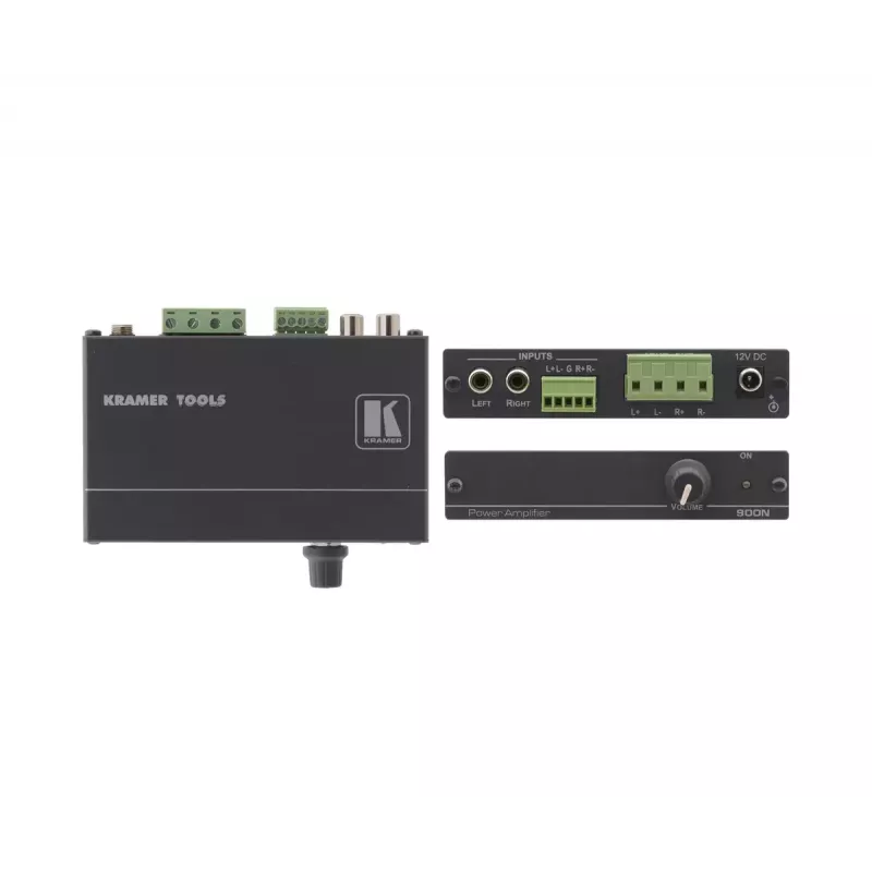 Kramer Electronics 900N 2.0-kanálový čierny 35W RCA