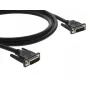 DVI kábel Kramer Electronics DVI medený kábel 7,6 m DVI-D čierny