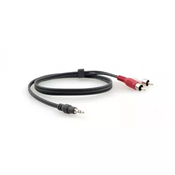 Audio kábel Kramer Electronics C-A35M/2RAM-15 4,6 m 3,5 mm 2x RCA čierny