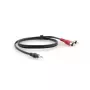 Audio kábel Kramer Electronics C-A35M/2RAM-15 4,6 m 3,5 mm 2x RCA čierny